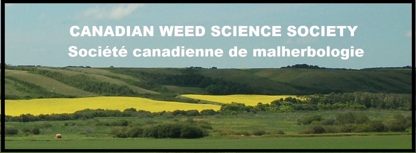 Canadian Weed Science Society Front Page Picture